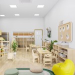 Daycare Furniture Manufacturer - Moetry Wooden Baby Toddler Table Chair Set