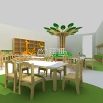 Reading Tree Factory - Moetry Forest Theme Wooden Reading Tree