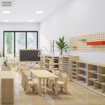 Kindergarten Furniture Factory - Moetry High Quality Solid Wood Table Set