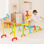 Tubular Blocks Supplier - Moetry 132 Pieces Giant Tubular Pipes
