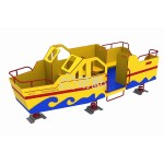 Spring Rider Manufacturer - Moetry Large Fire Truck Spring Rider Plastic