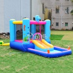 Jump House Factory - Ocean Theme Inflatable Jump House Bouncer