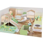 Play Cafe Manufacturer - Moetry Kids Play Cafe Wooden Play Structure