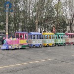 Trackless Train Manufacturer - Fiberglass Garden Trackless Electric