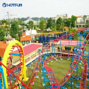 Roller Coaster Manufacturer - Hotfun Attractions Small Vertical Coaster