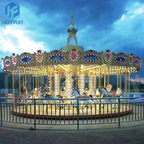 Carousel Manufacturer - Playground Electric 16 Seats Carousel