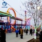 Roller Coaster Factory - High Quality Middle Three Ring Coaster Ride