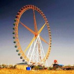 Ferris Wheel Manufacturer - Factory Price 88m Big Customized Light
