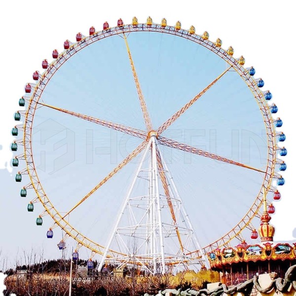 Ferris Wheel Supplier - Delicate 88m Sightseeing Amusement Park Ride
