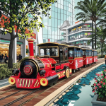 Trackless Train Supplier - Outdoor Public Backyard Electric Train