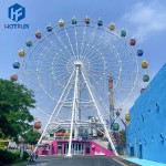 Ferris Wheel Supplier - Hotfun Kids Luna Park 35m Ferris Wheel Ride