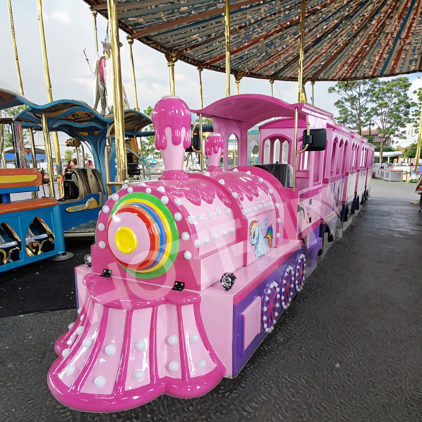 Trackless Train Factory - Inexpensive Electric Train Outdoor Kids