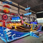 Thrill Ride Factory - Attractions Pirate Ship Flying Car Equipment