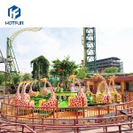 Kids Ride Supplier - Fairground Giraffe Mini Kids Turntable