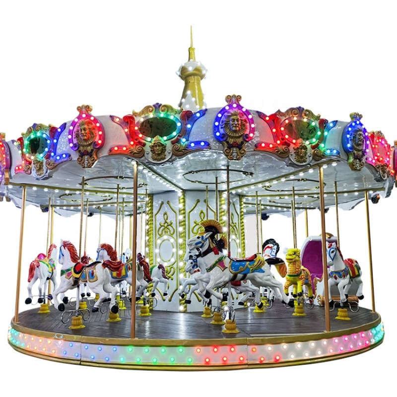 Carousel Manufacturer - Carousel Attraction Merry Go Round Horse