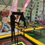 Trampoline Park Factory - Hot Sale Colorful Bungee Trampoline Night