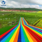 Slide Manufacturer - Hot Design Rainbow Slide Commercial Outdoor