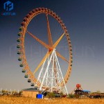 Ferris Wheel Supplier - Delicate 88m Sightseeing Amusement Park Ride