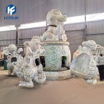 Thrill Ride Manufacturer - Crazy Jumping Machine Dinosaur Bounce