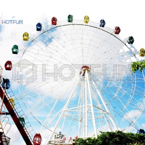 Ferris Wheel Supplier - Delicate 50m Sightseeing Amusement Ride