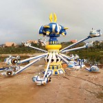 Kiddie Ride Factory - Kids Attractions Helicopter Outdoor Products