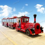 Trackless Train Supplier - 29 Seats Fiberglass Tourist Train Ride