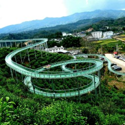 Water Slide Manufacturer - Customized Outdoor Large Glass Rafting