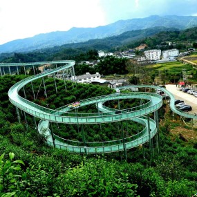 Water Slide Manufacturer - Customized Outdoor Large Glass Rafting