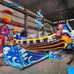 Thrill Ride Factory - Attractions Pirate Ship Flying Car Equipment