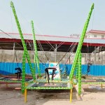 Trampoline Park Factory - Hot Sale Colorful Bungee Trampoline Night