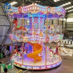 Merry Go Round Manufacturer - Thrill Rides Double Deck 23seats