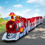 Trackless Train Factory - New Attractive Public Outdoor Locomotive