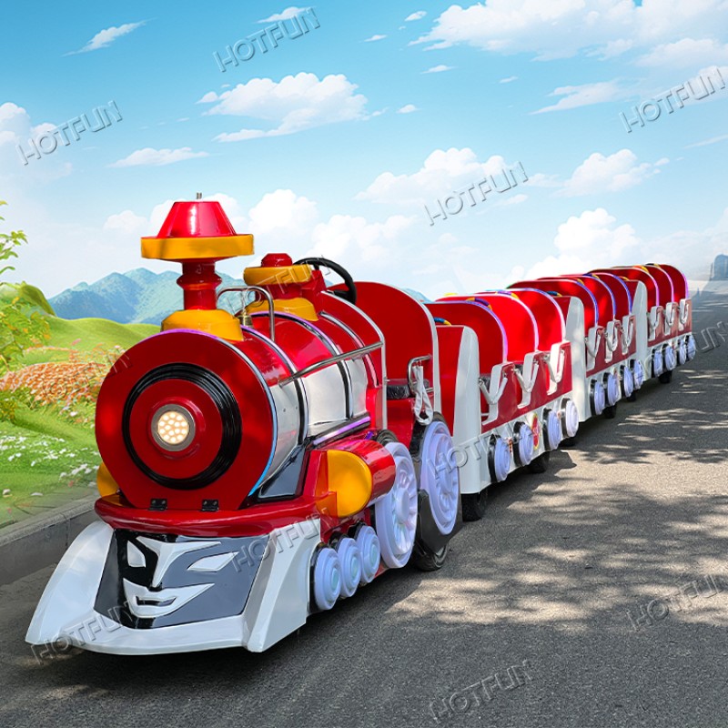 Trackless Train Factory - New Attractive Public Outdoor Locomotive