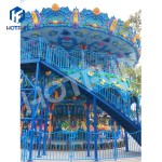 Carousel Factory - Delicate High Quality Double Deck Ocean