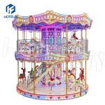 Merry Go Round Manufacturer - Thrill Rides Double Deck 23seats