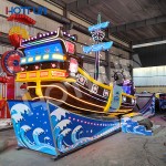 Thrill Ride Factory - Attractions Pirate Ship Flying Car Equipment