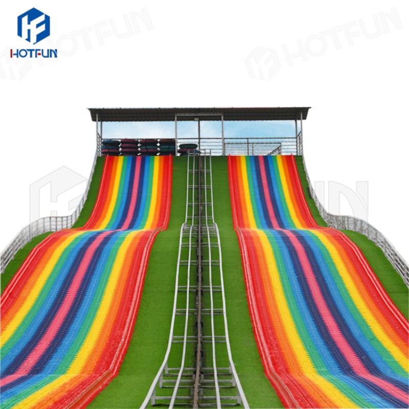 Slide Factory - Fair Rides Theme Park Rainbow Slide