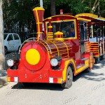 Trackless Train Supplier - 29 Seats Fiberglass Tourist Train Ride