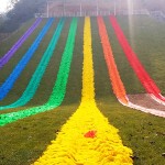 Slide Supplier - New Attraction Long Slide Grass World