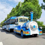 Trackless Train Manufacturer - Attractive Public Locomotive Train