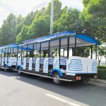 Trackless Train Manufacturer - Attractive Public Locomotive Train