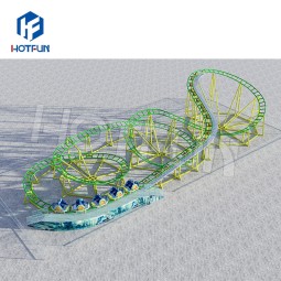 Roller Coaster Factory - Delicate Outdoor Spin Roller Coaster Ride