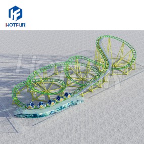 Roller Coaster Factory - Delicate Outdoor Spin Roller Coaster Ride