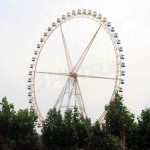 Ferris Wheel Manufacturer - Factory Price 88m Big Customized Light