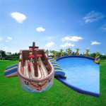 Inflatable Water Slide Supplier - Commercial Pool with Bounce House for Events
