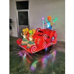 Children's Bumper Car Factory - Double Luminous Music Battery Operated Ride