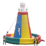 Inflatable Rock Climbing Supplier - Adult PVC Bouncy Castle for Indoor Playground