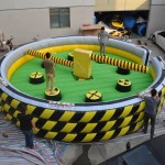 Inflatable Archery Board Factory - Rotary Sticky Dart Board for Trampoline Parks