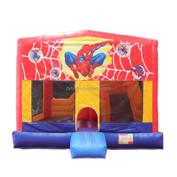 Inflatable Castle Factory - Cartoon Octopus Design with Slide for Kids