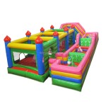 Inflatable Bounce House Manufacturer - Customizable Large Outdoor Obstacle Course